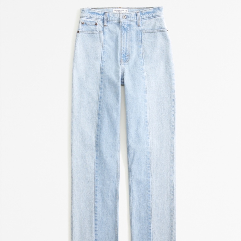 Abercrombie Ultra High Rise Straight